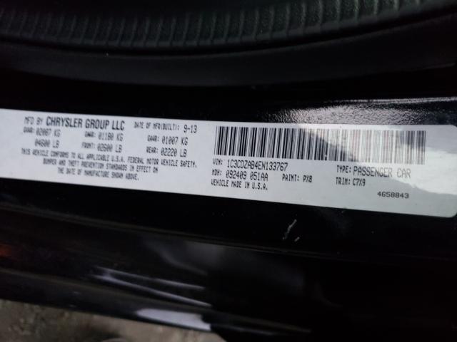 2014 DODGE AVENGER 1C3CDZAB4EN133767