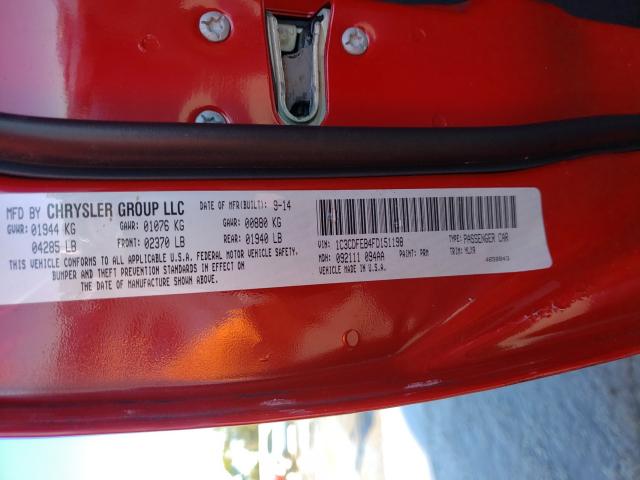 2015 DODGE DART GT 1C3CDFEB4FD151198