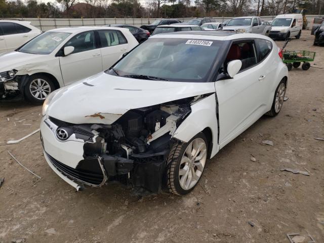 2012 HYUNDAI VELOSTER KMHTC6AD3CU034287