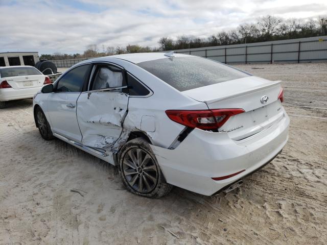 2017 HYUNDAI SONATA SPO 5NPE34AFXHH505730