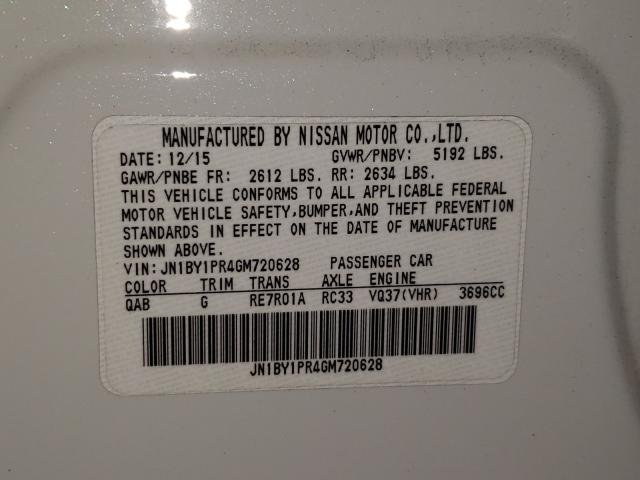2016 INFINITI Q70L 3.7 JN1BY1PR4GM720628