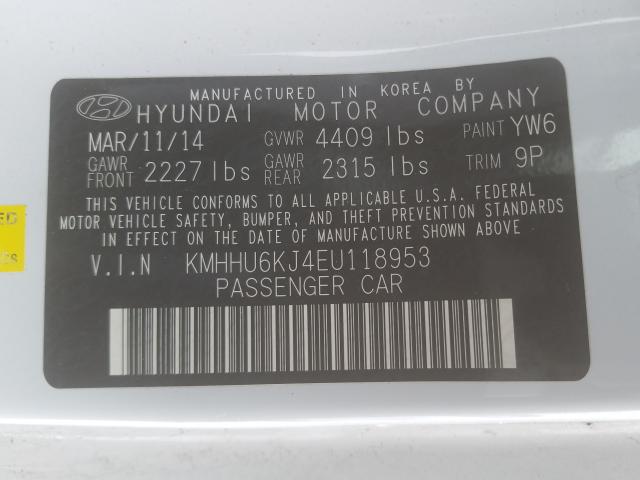 2014 HYUNDAI GENESIS CO KMHHU6KJ4EU118953