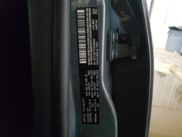 2016 JEEP RENEGADE T ZACCJBCT0GPD48042