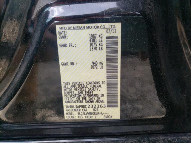 2013 NISSAN ALTIMA 3.5 1N4BL3AP0DC232363