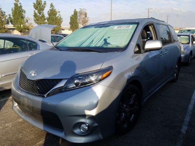 2016 TOYOTA SIENNA SE 5TDXK3DC3GS709155