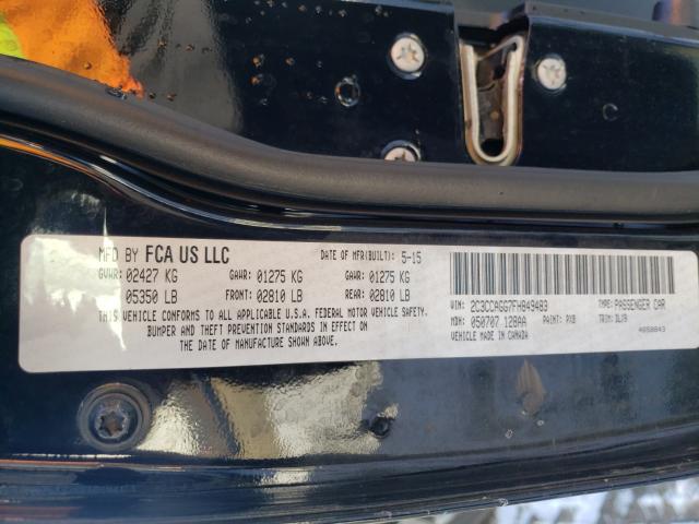 2015 CHRYSLER 300 S 2C3CCAGG7FH849483