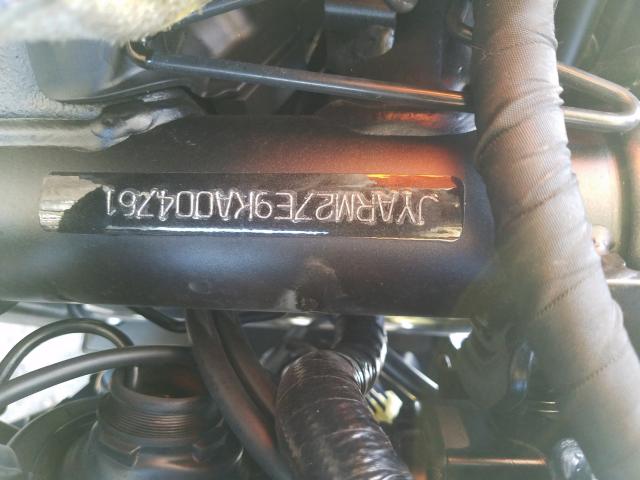 2019 YAMAHA MT07 JYARM27E9KA004761