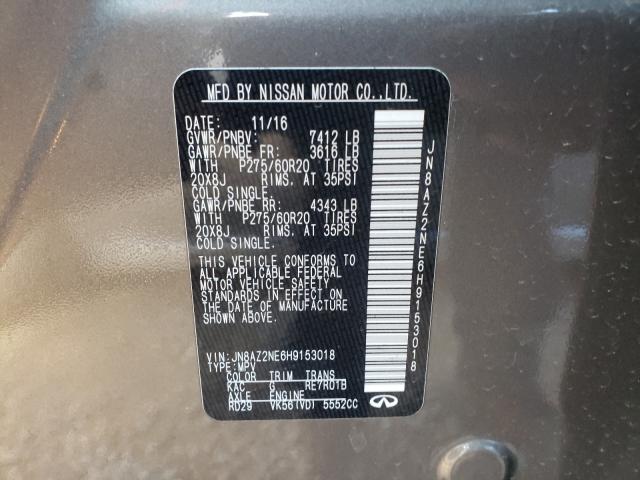 2017 INFINITI QX80 BASE JN8AZ2NE6H9153018