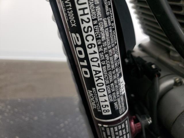 2010 HONDA VT1300 CX JH2SC6107AK001158