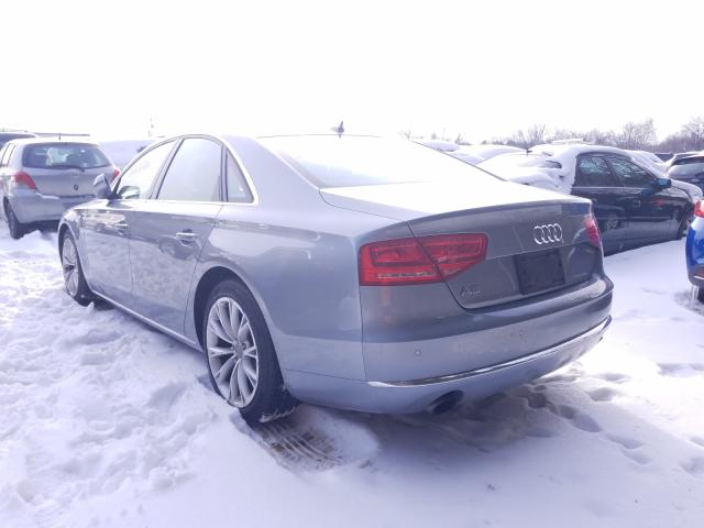 2013 AUDI A8 QUATTRO WAUAGAFD8DN006280