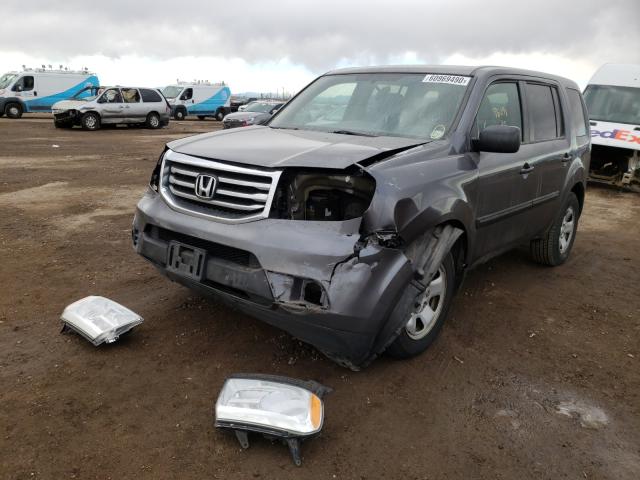 2014 HONDA PILOT LX 5FNYF4H2XEB004838