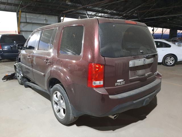 2013 HONDA PILOT EX 5FNYF4H49DB034610