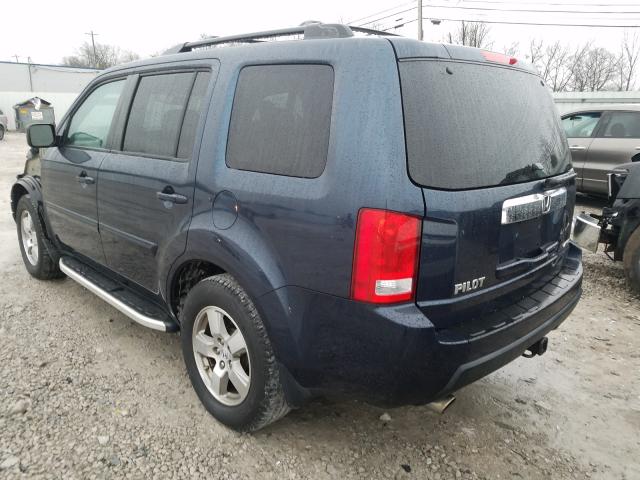 2011 HONDA PILOT EXL 5FNYF4H66BB027189