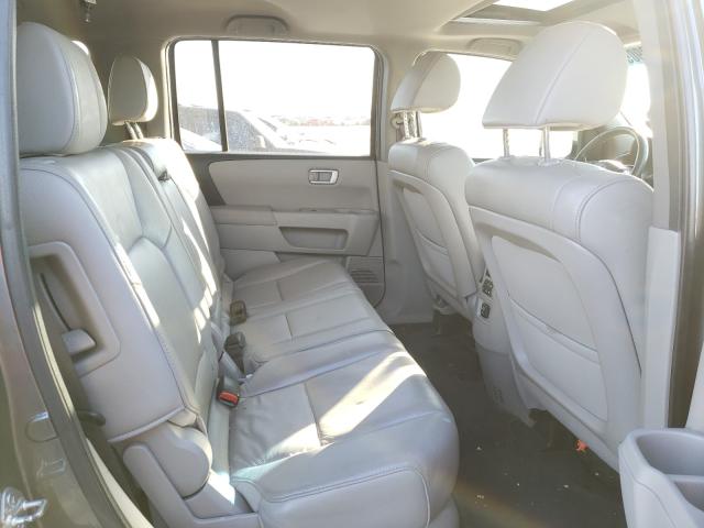 2012 HONDA PILOT EXL 5FNYF3H51CB021397