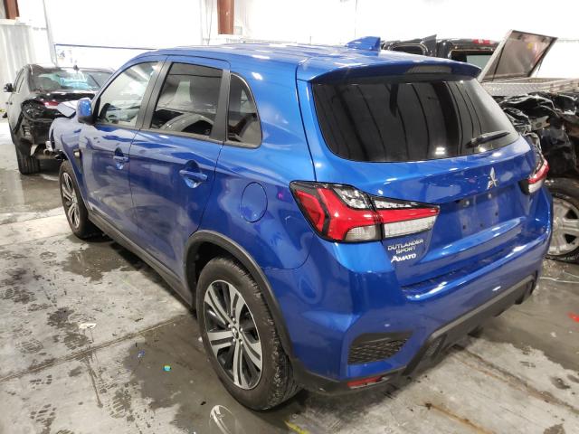 2020 MITSUBISHI OUTLANDER JA4AR3AU7LU016913