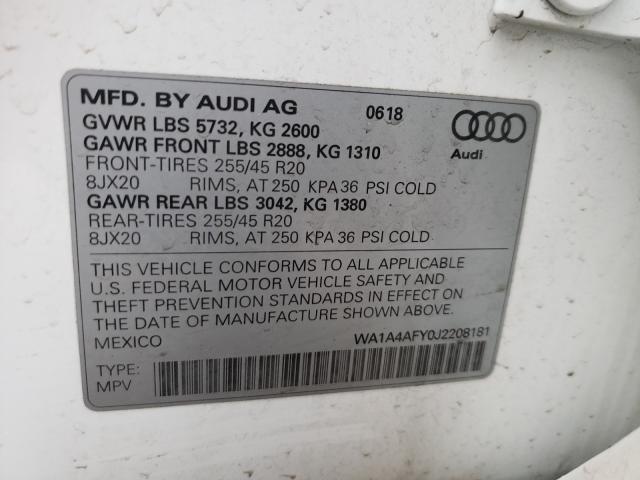 2018 AUDI SQ5 PREMIU - WA1A4AFY0J2208181