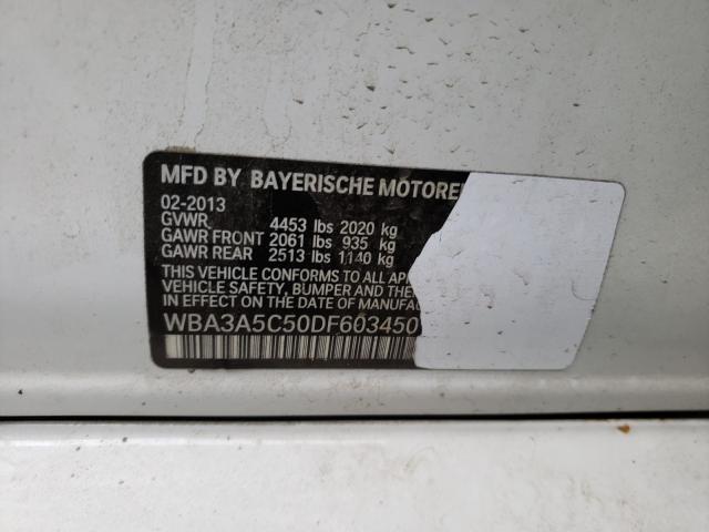 2013 BMW 328 I WBA3A5C50DF603450