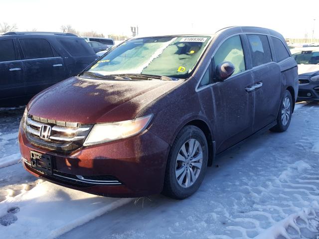 2016 HONDA ODYSSEY SE 5FNRL5H39GB142496
