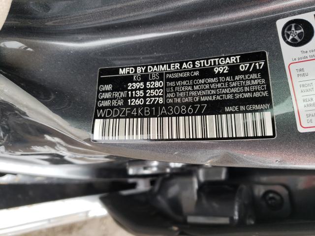 2018 MERCEDES-BENZ E 300 4MAT WDDZF4KB1JA308677