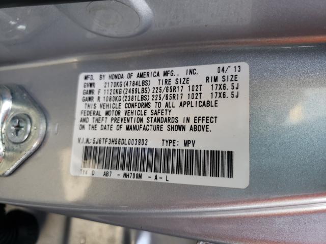 2013 HONDA CROSSTOUR 5J6TF3H56DL003903