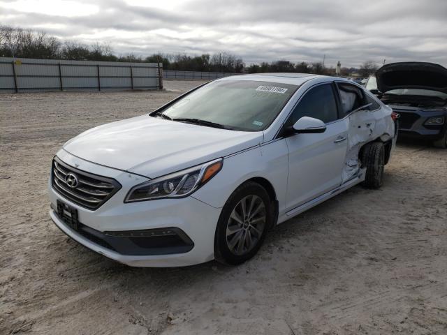 2017 HYUNDAI SONATA SPO 5NPE34AFXHH505730