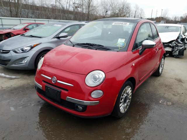 2012 FIAT 500 LOUNGE 3C3CFFCR8CT105292