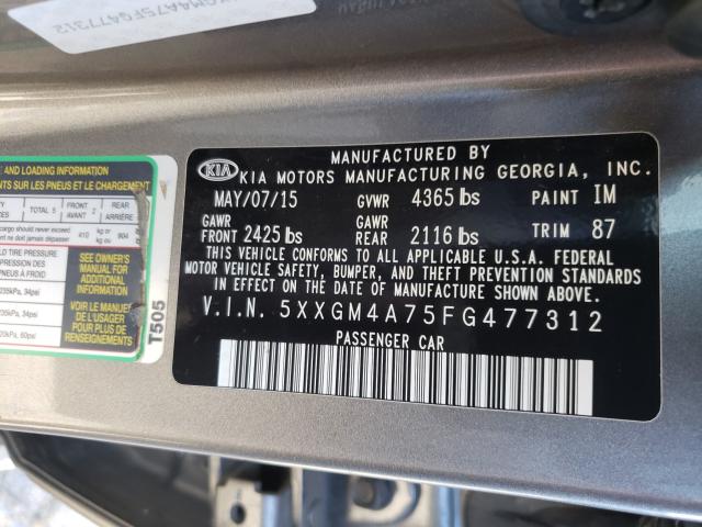 2015 KIA OPTIMA LX - 5XXGM4A75FG477312