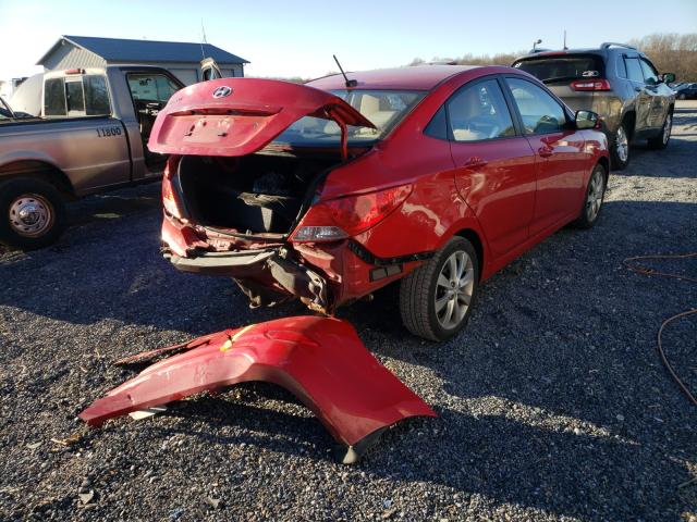 2013 HYUNDAI ACCENT GLS KMHCU4AE4DU318376