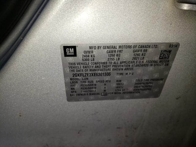 2014 GMC TERRAIN DE 2GKFLZE3XE6301306