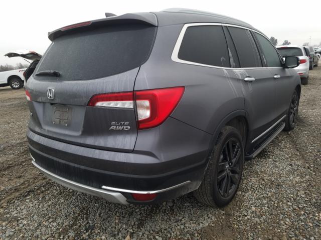 2019 HONDA PILOT ELIT 5FNYF6H03KB083338