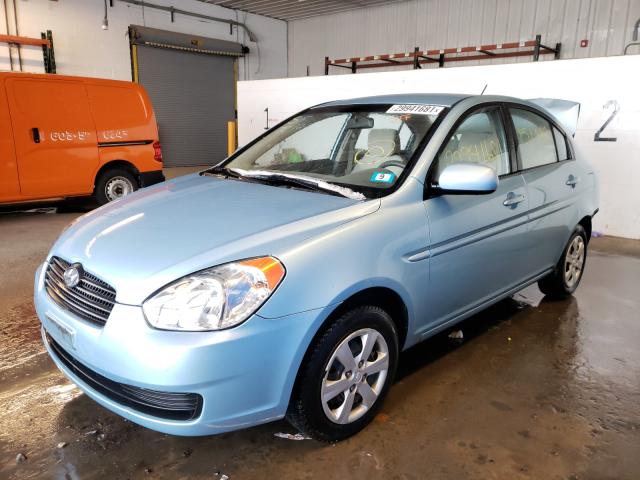 2010 HYUNDAI ACCENT GLS KMHCN4AC3AU416645