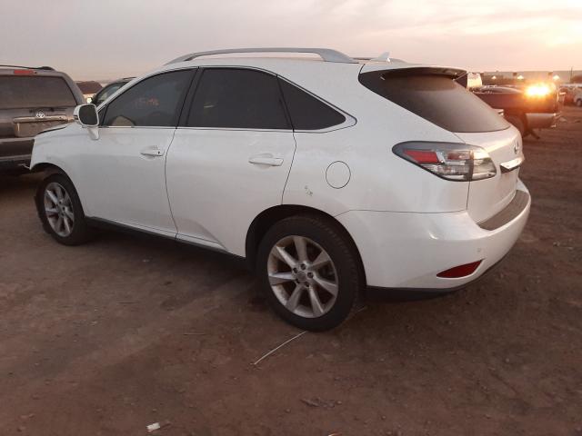 2012 LEXUS RX 350 2T2ZK1BA0CC083870