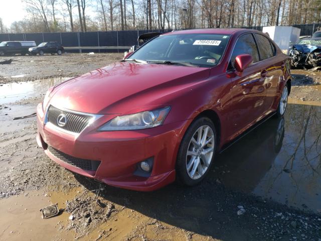 2012 LEXUS IS 250 JTHCF5C29C5057678