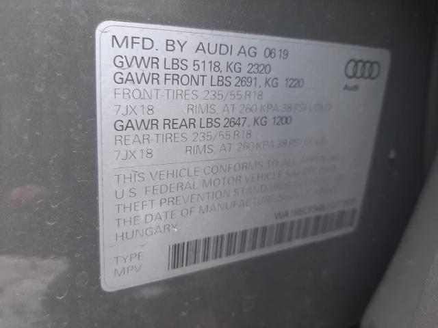 2019 AUDI Q3 PREMIUM WA1BECF34K1071903