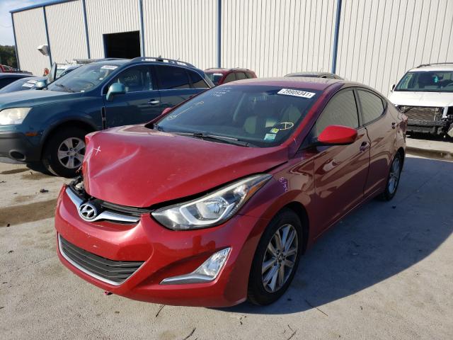 2016 HYUNDAI ELANTRA KMHDH4AE8GU637132