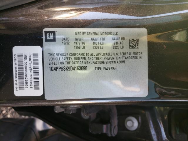 2013 BUICK VERANO 1G4PP5SK9D4163696
