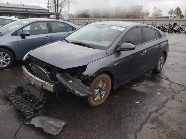 2017 HYUNDAI IONIQ BLUE KMHC65LC4HU034585