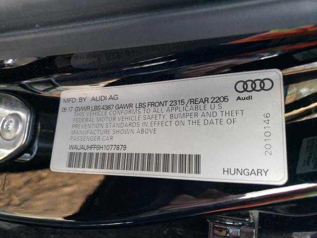 2017 AUDI A3 PREMIUM WAUAUHFF6H1077879