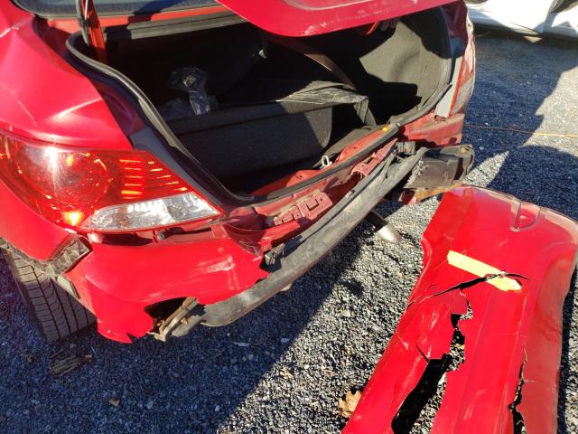 2013 HYUNDAI ACCENT GLS KMHCU4AE4DU318376