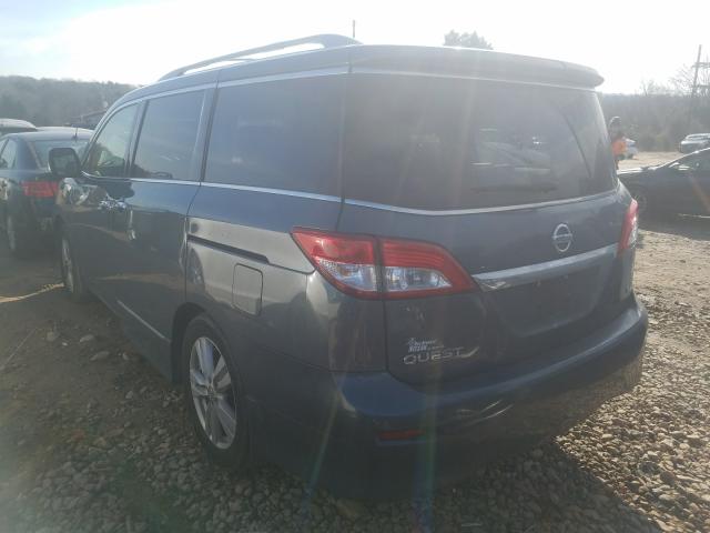 2013 NISSAN QUEST S JN8AE2KP5D9060499