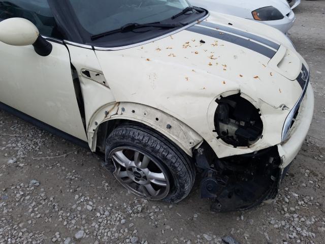 2011 MINI COOPER S WMWSV3C58BTY15631