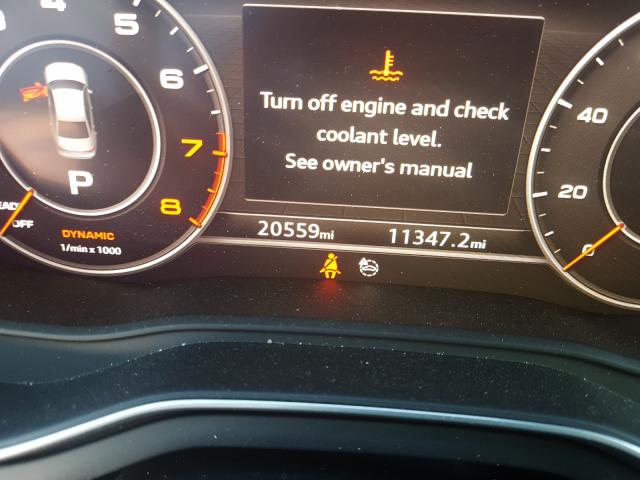 2019 AUDI A4 PREMIUM WAUENAF41KN002446