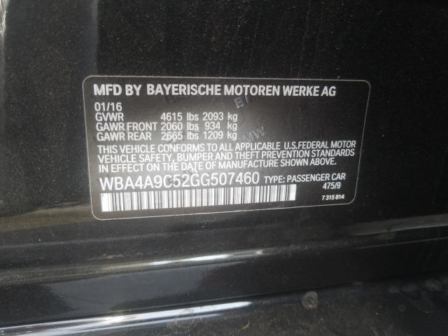 2016 BMW 428 I GRAN WBA4A9C52GG507460
