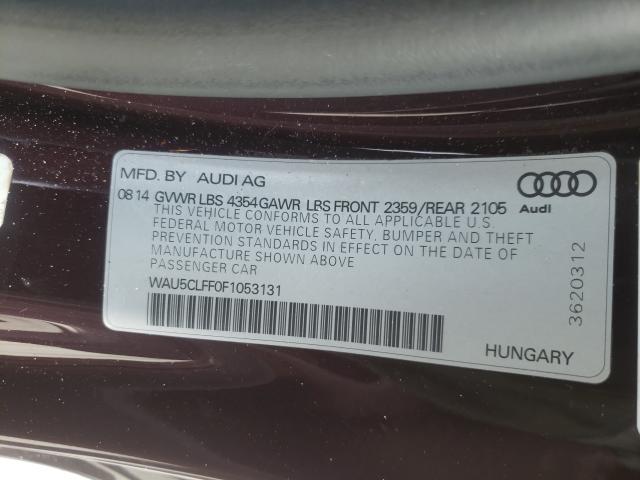 2015 AUDI A3 PREMIUM WAU5CLFF0F1053131