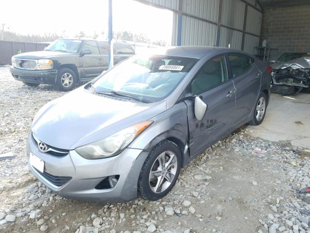 2012 HYUNDAI ELANTRA GL KMHDH4AE2CU403594