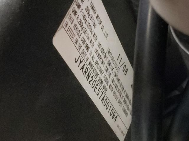 2007 YAMAHA YZFR1 JYARN20E57A001094