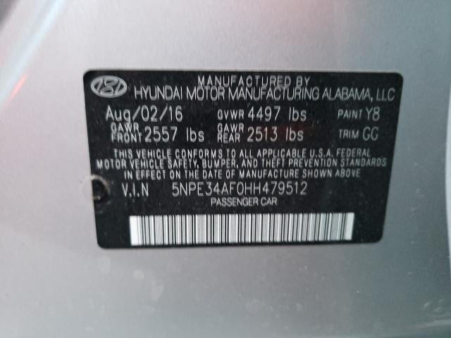 2017 HYUNDAI SONATA SPO 5NPE34AF0HH479512