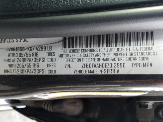 2014 FIAT 500L POP ZFBCFAAH0EZ013990