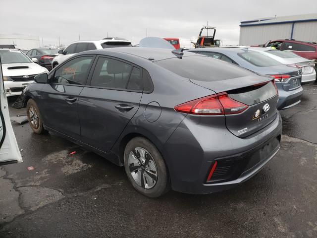 2017 HYUNDAI IONIQ BLUE KMHC65LC4HU034585