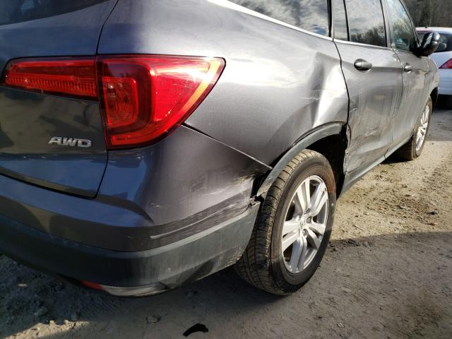 2016 HONDA PILOT LX 5FNYF6H14GB079184